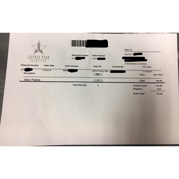 SOLD Jeffree Star Alien Palette - Picture 8 of 8